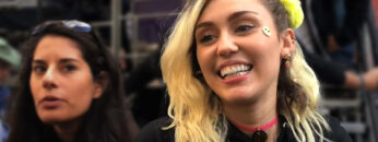 MILEY CYRUS BackStage Womens March LA 2017 LGBT Hollywood
